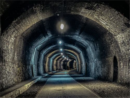 HEADSTONE TUNNEL MONSAL TRAIL by Marj Freeston