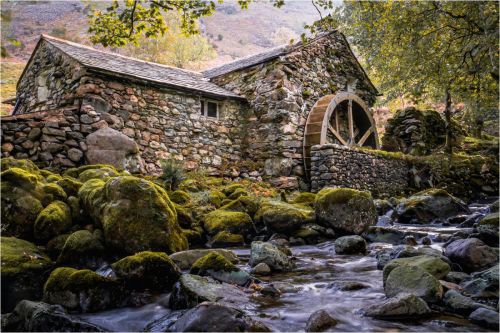COOMBE GILL MILL by Mike Cantrell
