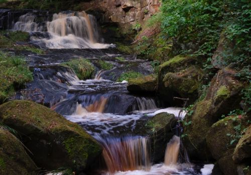 CRAGSIDE FALLS by Martin Mosley