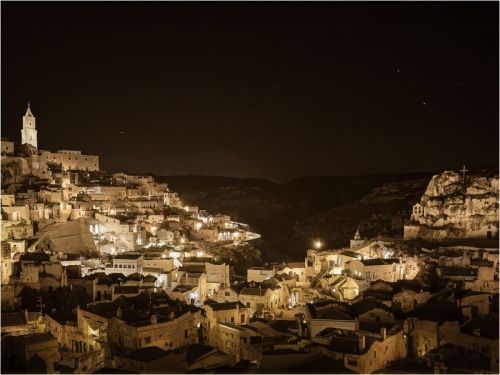 EVENING IN MATERA by Barry Smith