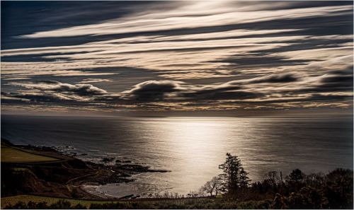 MOONRISE IN SUTHERLAND by John Rutherford