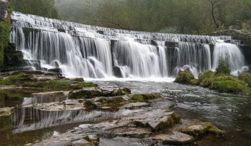 MONSAL WEIR by John Rutherford