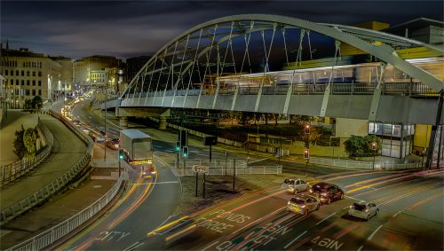 CITY INTERCHANGE by Michael Hardwick