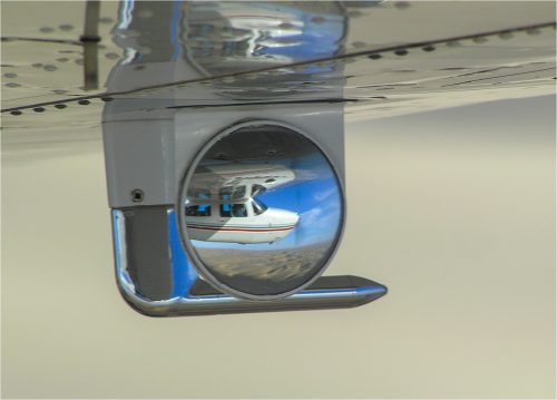 DESERT FLIGHT REFLECTED by Martin Mosley