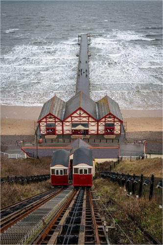 DOWN TO THE SEA FUNICULAR RAILWAY by Mike Cantrell