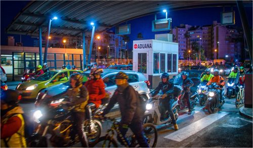 GIBRALTAR RUSH HOUR by Geoff Hicks