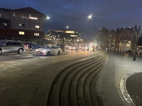 ITS GOING DARK TIME TO HEAD HOME by Andrew Gregory