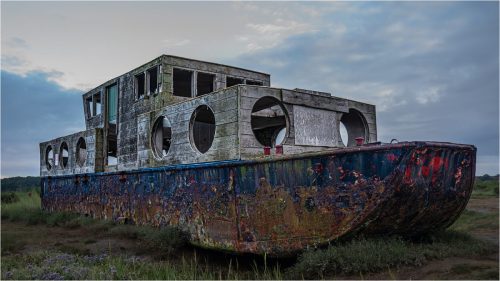 BEACHED-AT-BLAKENEY-by-Simon-Wilkinson
