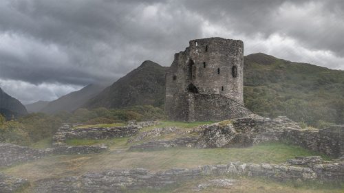 CASTLE DOLBADARN LLANBERIS by Marj Freeston