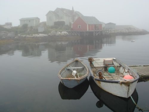 PEGGY'S COVE by Brian Lee